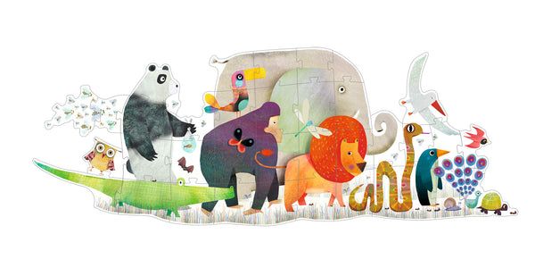 Animal Parade Giant Puzzle