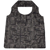 Ben Houstie Foldable Shopping Bag - Black