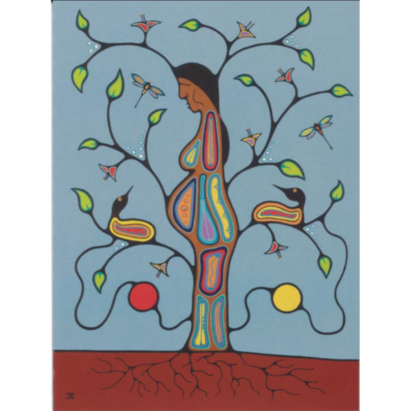 Jason Adair Greeting Card - Tree of Life