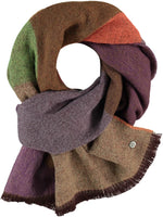 FRAAS Sustainability Edition Abstract Scarf - Royal Purple