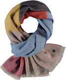 FRAAS Sustainability Edition Abstract Scarf - French Blue