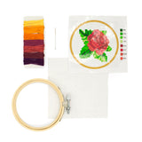 Mini Rose Embroidery Kit