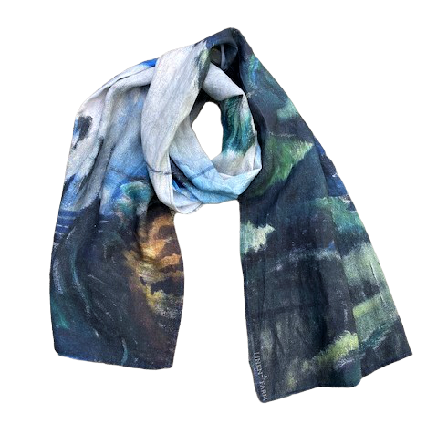 Emily Carr Loggers' Culls Linen Scarf