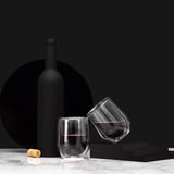 Stemless Double-walled Glass Set of 2 - Clear
