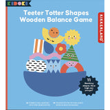 Teeter Totter Shapes Wooden Balance Game