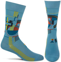 Frank Lloyd Wright Hollyhock Socks
