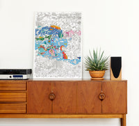 Ocean Giant Colouring Poster