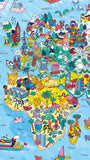 Atlas Giant Colouring Poster