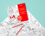 Canada Giant Colouring Poster