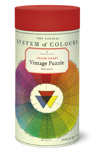 Colour Chart Vintage Puzzle