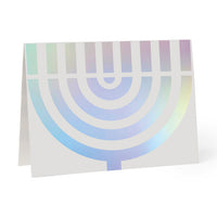 Hannukah Menorah Holiday Cards - Set of 8