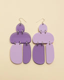 Stacked Ovoids Earrings