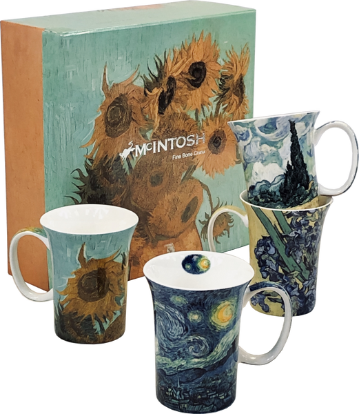 Vincent van Gogh: Set of 4 Mugs