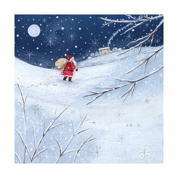 Father Christmas Holiday Cards - Set of 8
