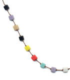 Rainbow Multi-Square Necklace