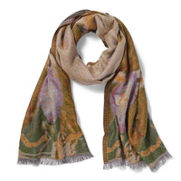Louis C. Tiffany Morning Glories Shawl